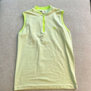 Adidas Sleeveless Bright Green Active Top